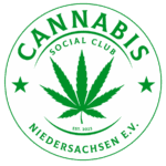 Kleines Logo des Cannabis Social Club Niedersachsen e.V. für die mobile Ansicht der Webseite.